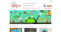 Desktop Screenshot of miko-greetings.com